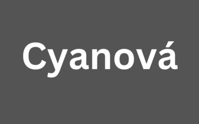 Cyanová